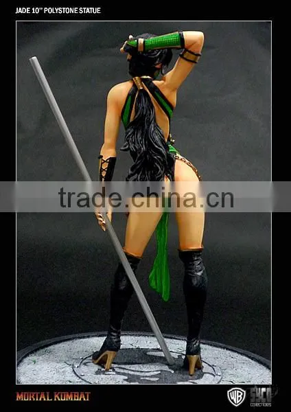 Hot Sexy Girl Female Warriors Resin Statue, Japan Anime Character Resin Figurine photo-3
