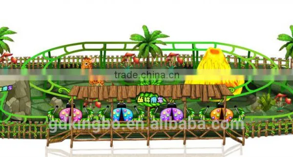 20-seat Mini Golden Dragon Pulley Roller Coaster photo-4