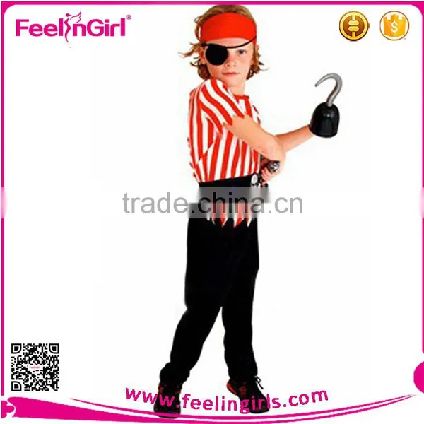 2015 Wholesale Boys Cosplay Pirate Costumes photo-3