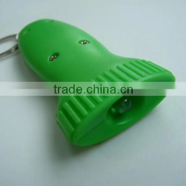 Plastic LED Keychain Flashlight Torch photo-2