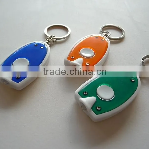 Promotion New Design Cheap LED Keychain Flashlight photo-2