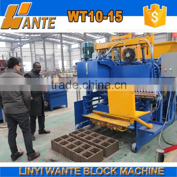 WT10-15 Mobile Egg Laying Block Making Machine Italy photo-3