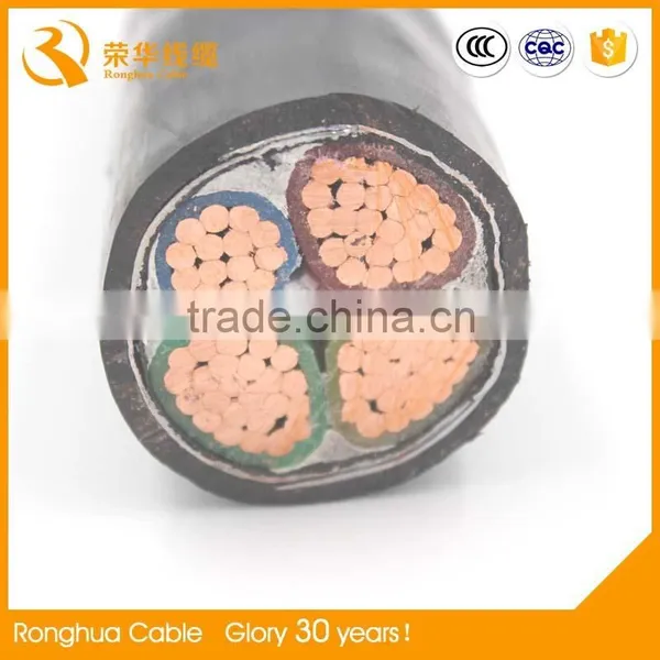 Low Voltage PVC Copper Electrical Cable 4x50mm2 photo-3