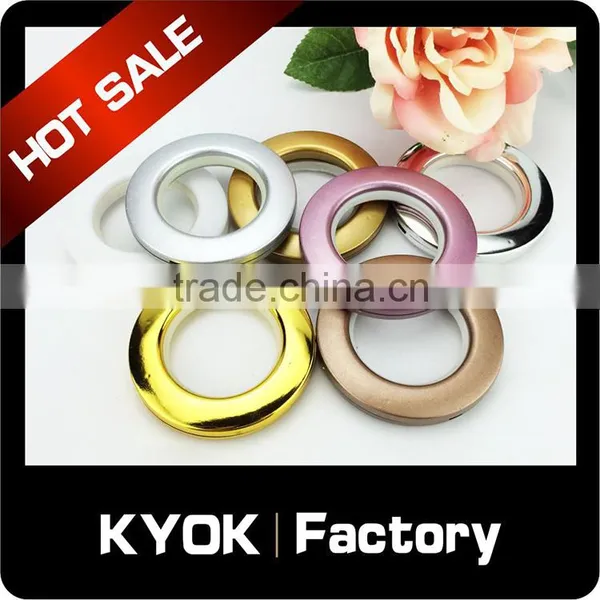 Experienced Curtain Rod Supplier KYOK Factory, Good Price Wholesale Curtain Rod Accessory, Coffee Resin Finial Aluminum Bracket photo-5