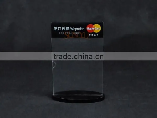 Customized Unique Design Rotating Acrylic Table Tent photo-3
