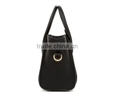 Popular Western Style Ladies PU Leather Bags Handbag OEM Women's Tote Hand Bag Wholesale photo-3