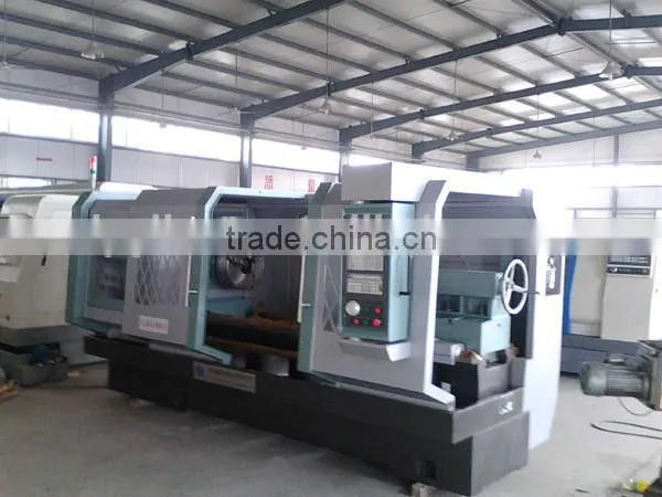 CJK6180B-2 Flat Bed Cnc Lathe Machining photo-3