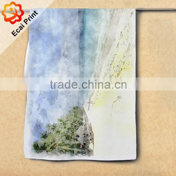 2016 Good Water Absorption Custom Sublimation Hotel Towel photo-3