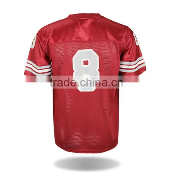 Custom Football Team Wear V-neck Jersey American Football Suit photo-2