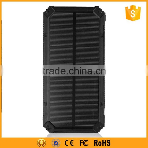 Hot Sale in Amazon Waterproof 12000mAh Solar Mobile Charger photo-4