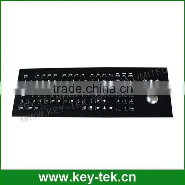 Vandal Proof Metal Ip65 Keyboard With Trackball and Integrated EPP photo-4