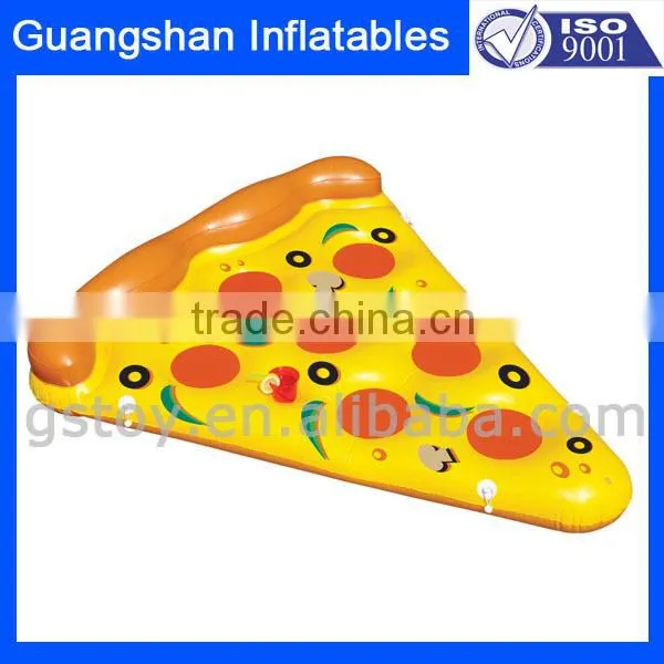 Factory Outlet Water Sprot Mattress Inflatable Pizza Float photo-3