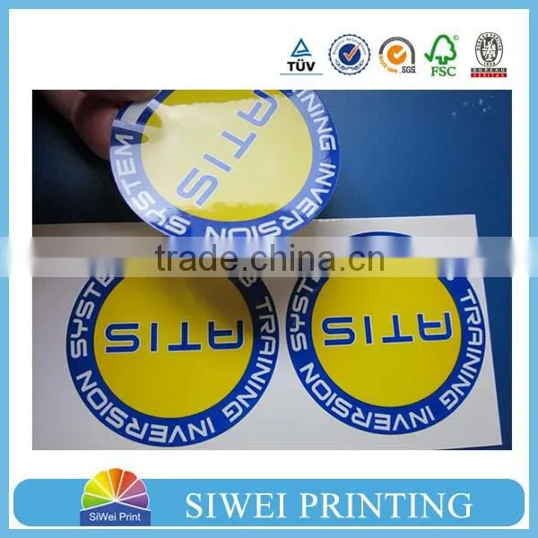 Custom Printed Adhesive Cosmetic Sticker, Adhesive Vinyl Sticker, Adhesive PVC Sticker Label Sheet Printing Quality Choice photo-2