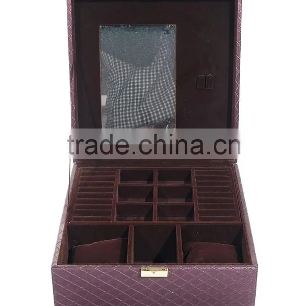 2015 Most Popular Waterproof Leather Lipstick Storage Box photo-4
