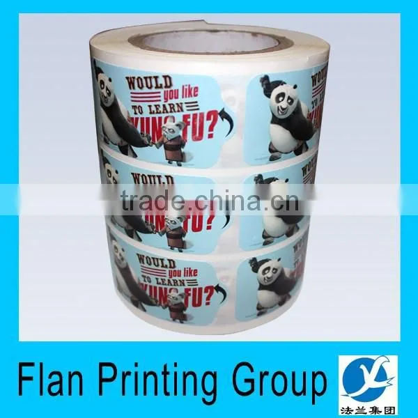 Cartoon KUNG FU Panda Stickers photo-3