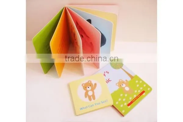 Small Cardboard Cartoon Book for Kids With Reasonable Price