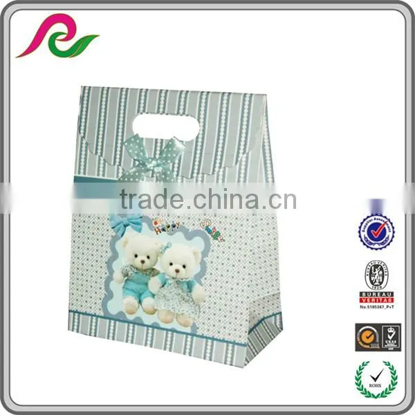 Factory Price Beautiful Gift Paper Bag photo-3
