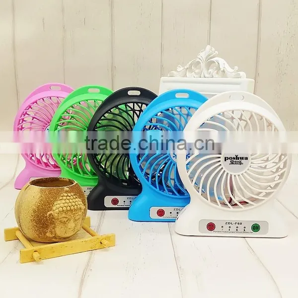 USB Power Charger Fan for 3 Gear Wind-changing 9v-5v With Custom Brand Logo photo-4