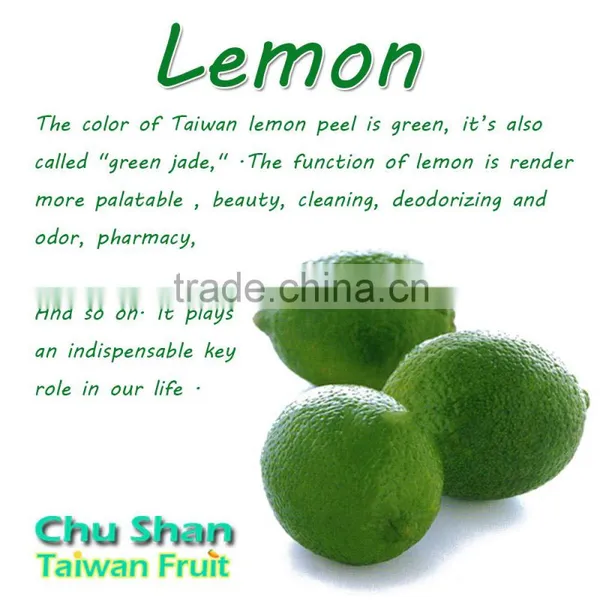 Hot Sale Fresh Green Lemon for Taiwan photo-6