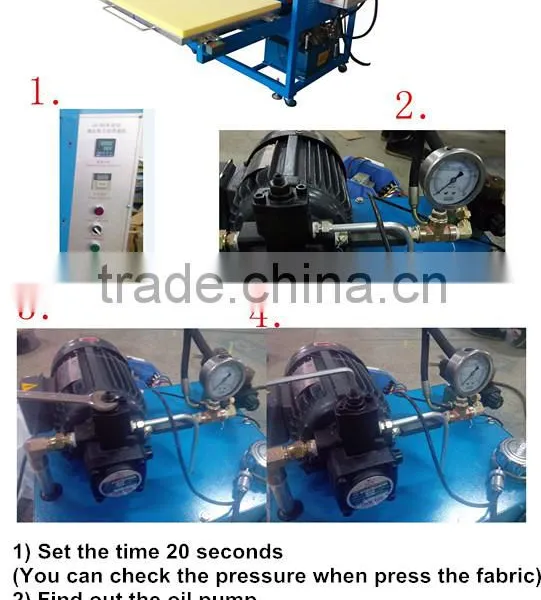 Dye-sub Thermopress Sport Apparels Heat Transfer Printing Press Machine photo-4