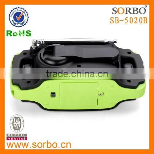 Portable Solar Power Flashlight Digital Display AM/FM Radio photo-2