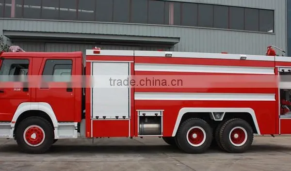 New Design Hot Sale High Quality 15000L Howo Fire Engine Vehicle photo-3