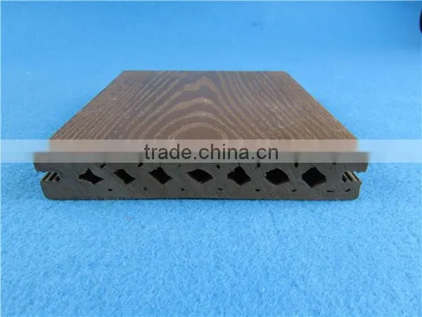 140*25mm Tough WPC Exterior Decking Floor photo-4