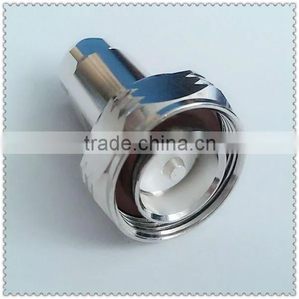DIN Male Connector for 1/2 flex Cable