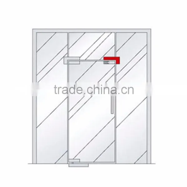 Lightweight Bottom Patch Fitting Glass Fittings Shower Door Hardware photo-3