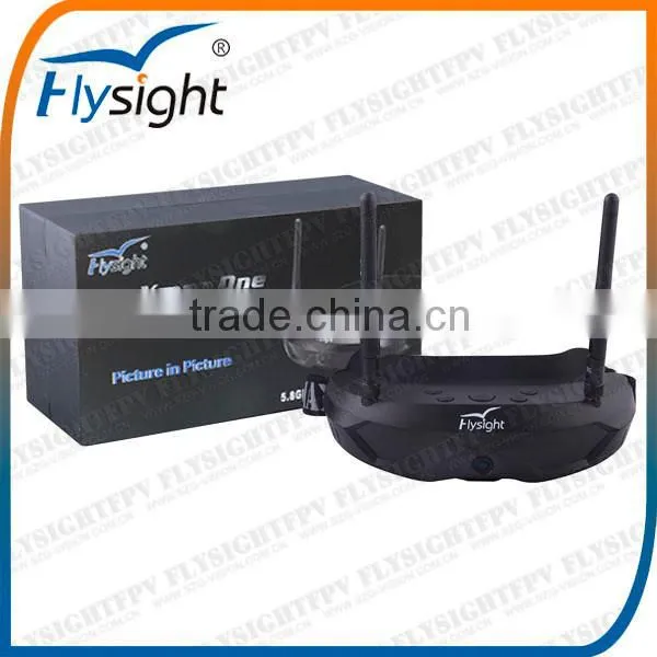 C714 FLYSIGHT FPV Goggles 5.8GHz Dual Diversity 32CH Receiver With Head-Track, FPV USA photo-2