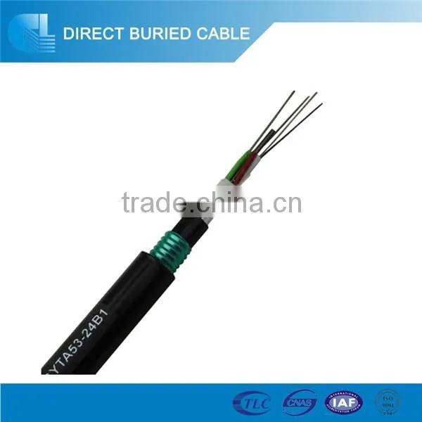 96 Core GYTA53 Double Sheaths Fiber Optic Cable photo-2