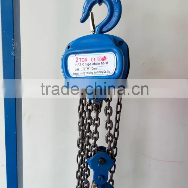 Hand Use HSC Chain Block , Chain Rigging Withoug Power Source photo-2