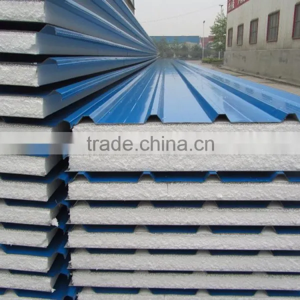PPGI Metal Warehouse Galvanized Sandwich Panel