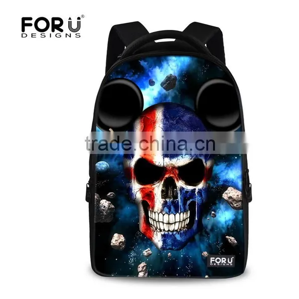 Novelty Skull Backpack,backpack School Bag,color Life Backpack photo-4