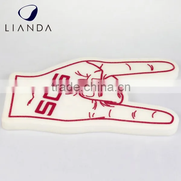 Fan Cheering Foam Hand,pu Soft Foam Finger,pu Foam Finger Hand photo-5