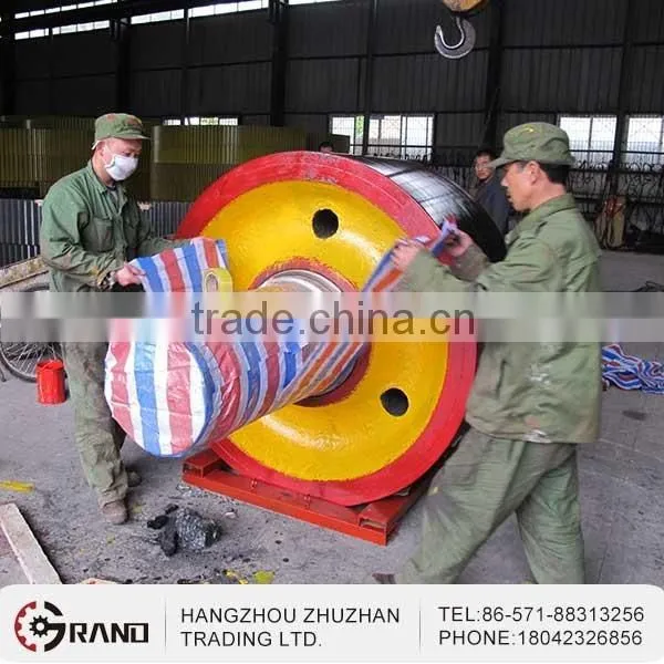 Customzied Steel Forged Support Ring Wheels Roller photo-4