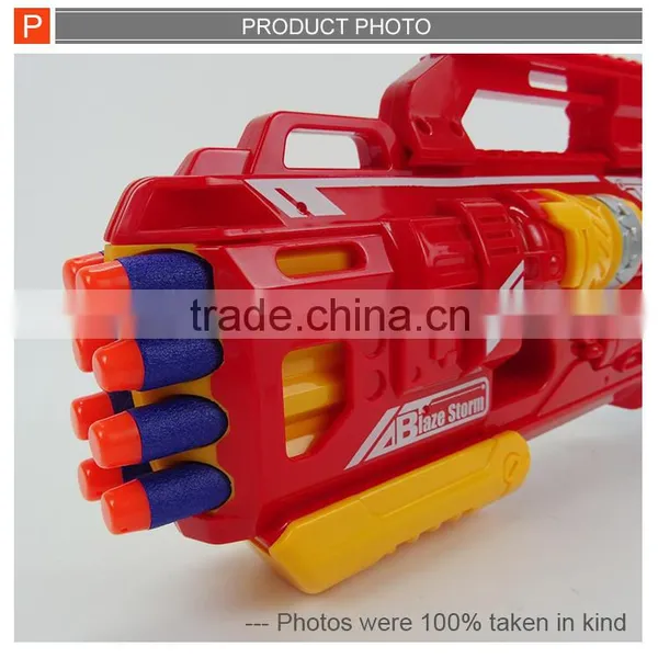ICTI Proved Cool Design Hand Power Soft Bullet Gun Toys for Kids photo-3