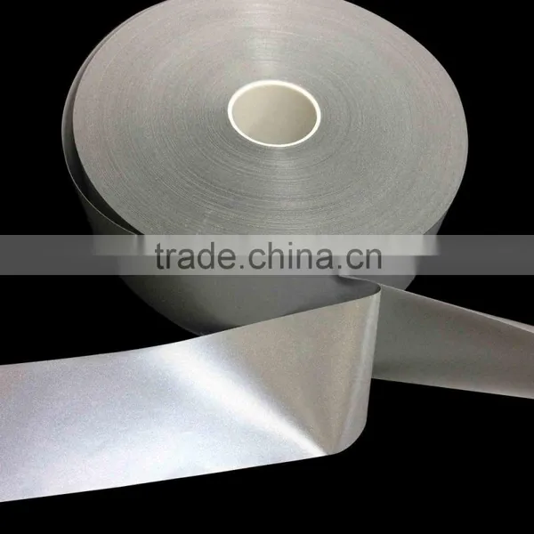 Silver Reflective Vinyl, Heat Transfer Reflective Tape for Safety Clothing photo-5