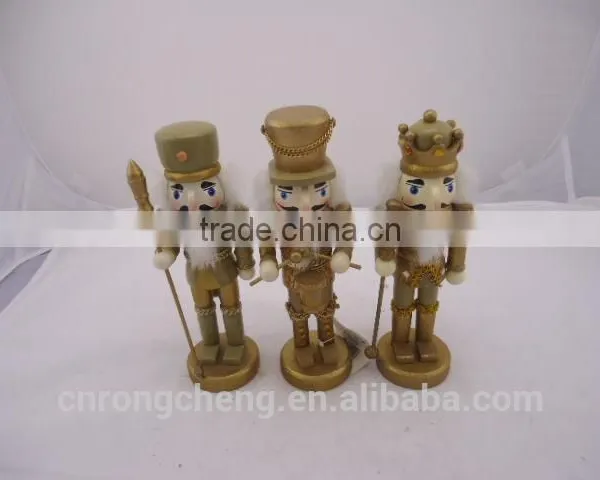 2014 Hot Sale Christmas Wooden Nutcracker