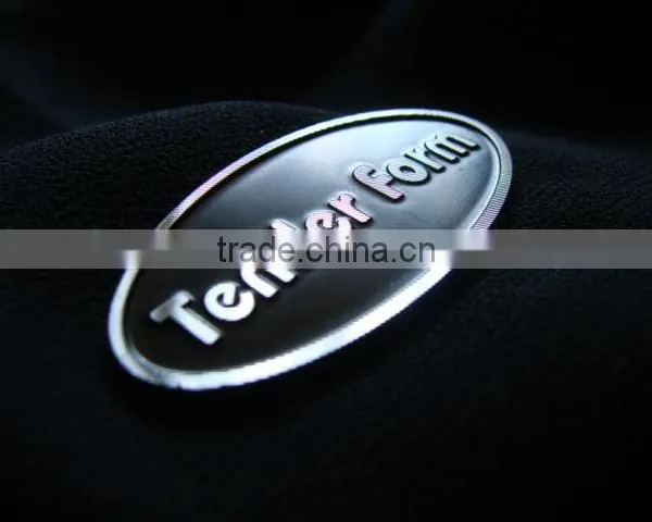 High Quality Custom Metal Logo Labels photo-4