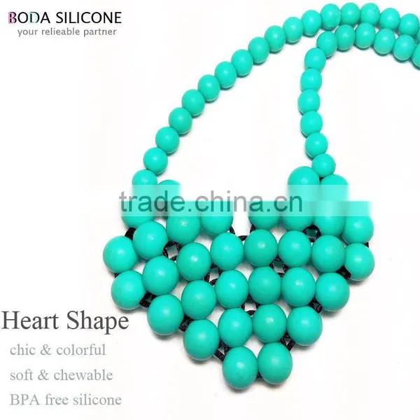 Teething Jewelry Canadafor Feeding Silicone Necklace photo-2