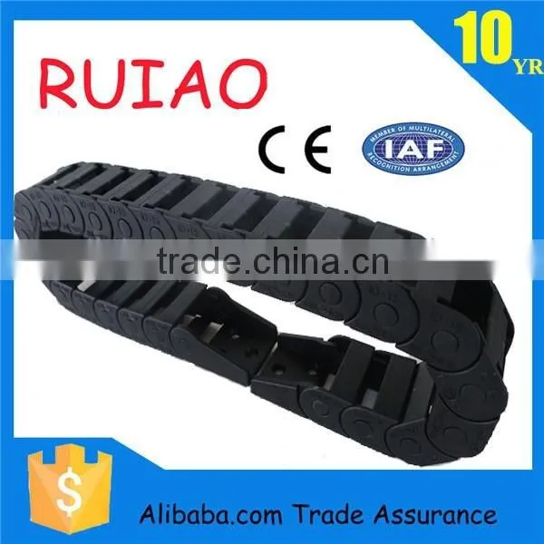Free Sample Flexible Nylon Small Cable Drag Chain With CE Certificiate for Stone Carving Cnc Router photo-2