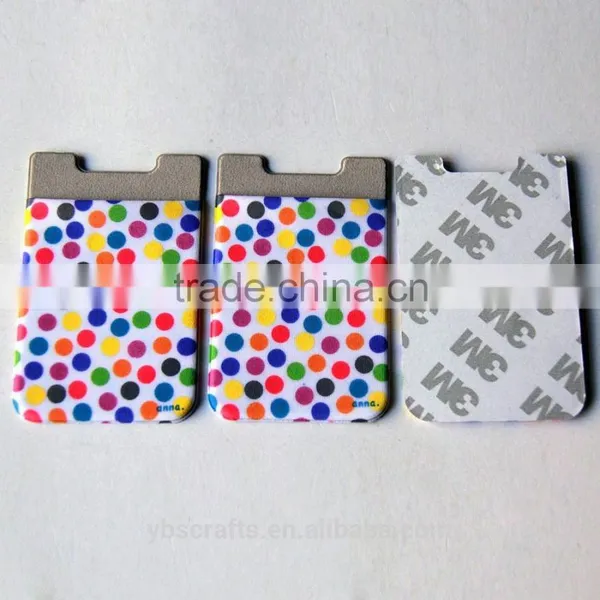 Lycra Phone Sticker Card Holder for All Phones photo-2