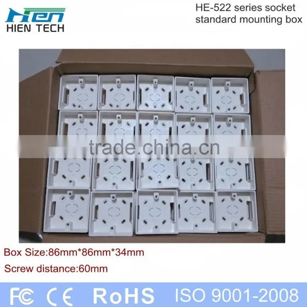 86 Type Mounting Box for HE-522 Series and HE-530 Series USB Wall Socket Using photo-3