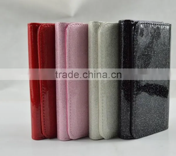 2016 Hot Sale PU Leather Case for Iphone6 With Triple-folded Three Times as Fashion Bag photo-2