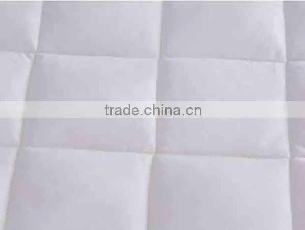 Bulk White Polyester Anti-slip Quilted Soft Hotel Mattress Pad photo-2