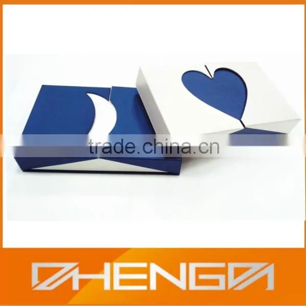 Hot!!! 2015 New Products Sweet Heart Creative Printing Design Packaging Paper Gift Box(ZDC14-005)