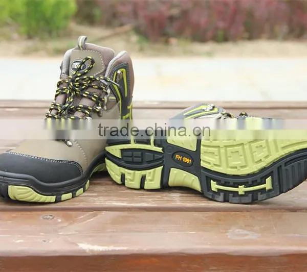 Top Quality Smash-proof Nubuck Leather Safety Footwear Steel Toe photo-4