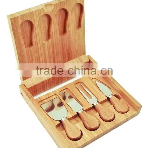 Carve Bamboo Cheese Board and Tool Set by Fujian Xingyuan photo-2