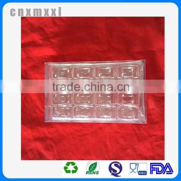 16 Pcs Clear Plastic Mcaron Box Customized Packaging photo-4